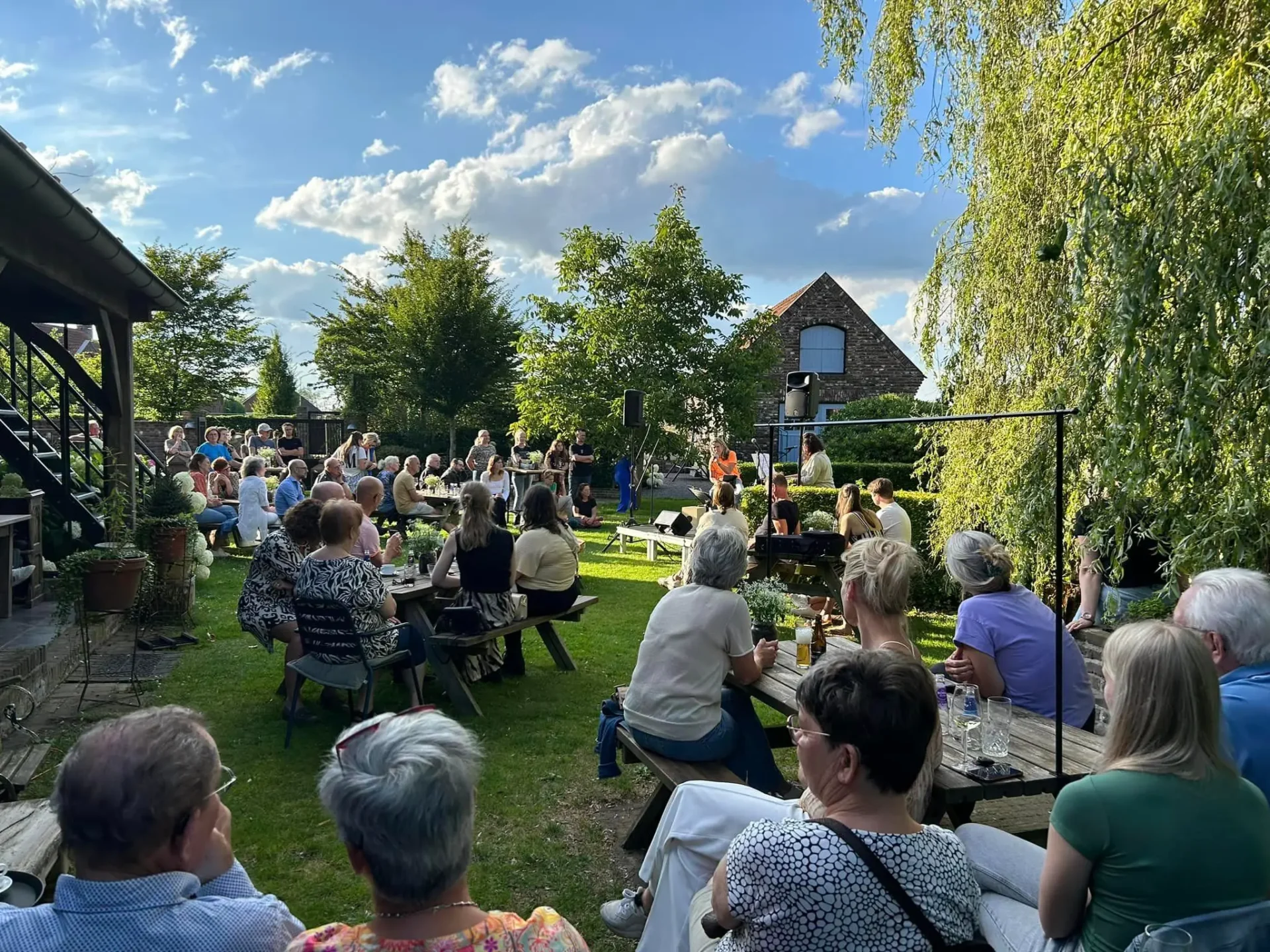 Muziek in de tuin