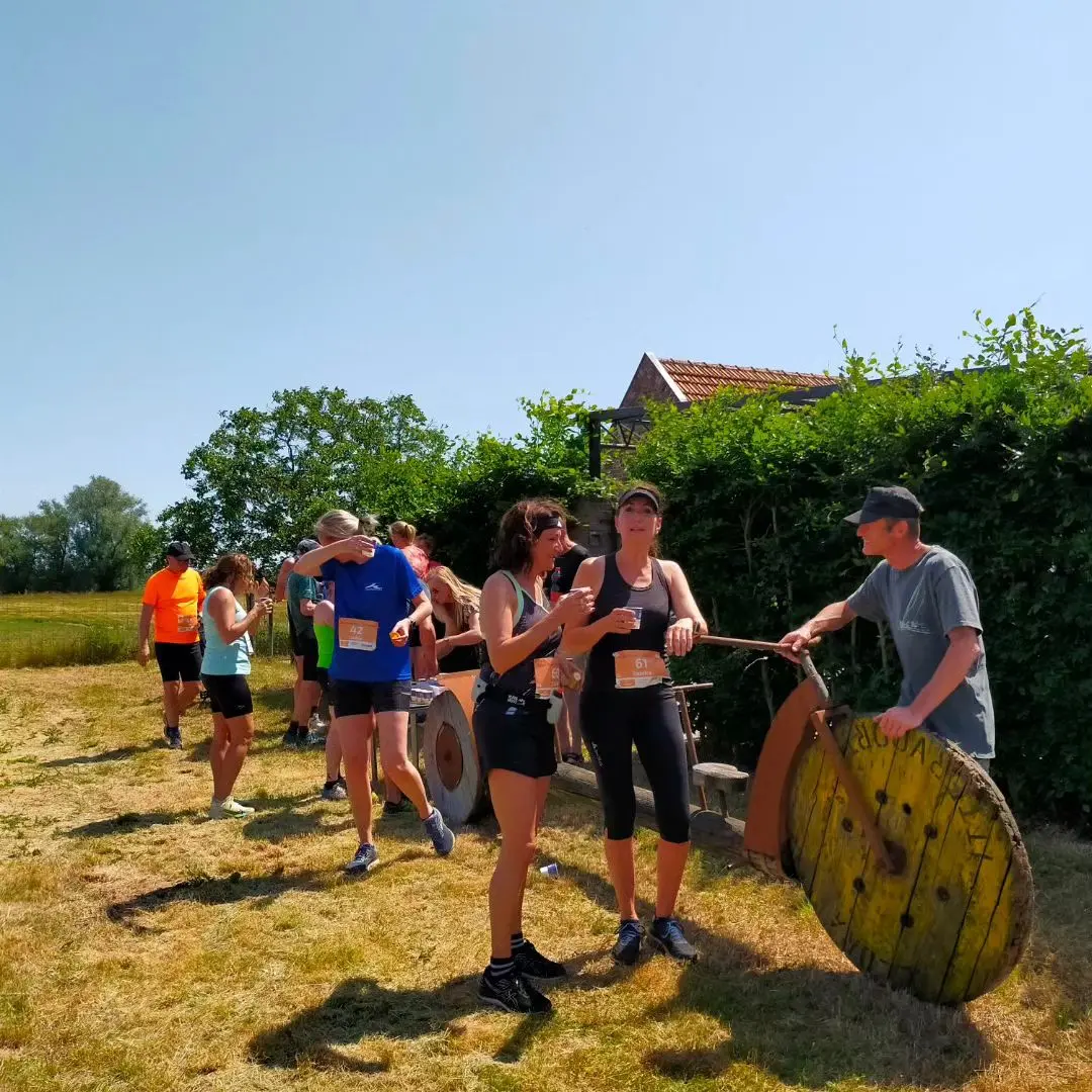 MOSA run in Maaspark Noord-Limburg