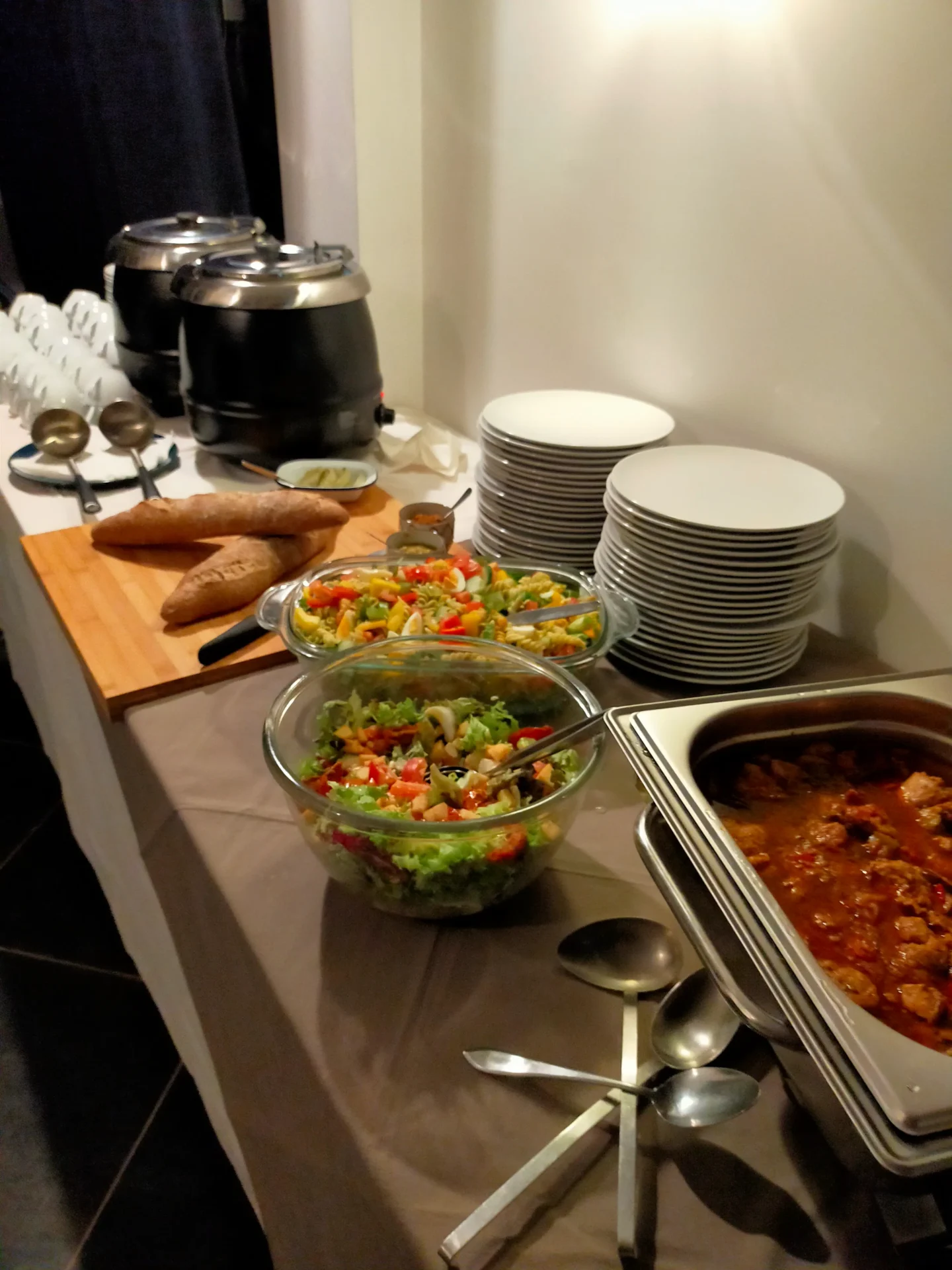 Buffet voor brunch